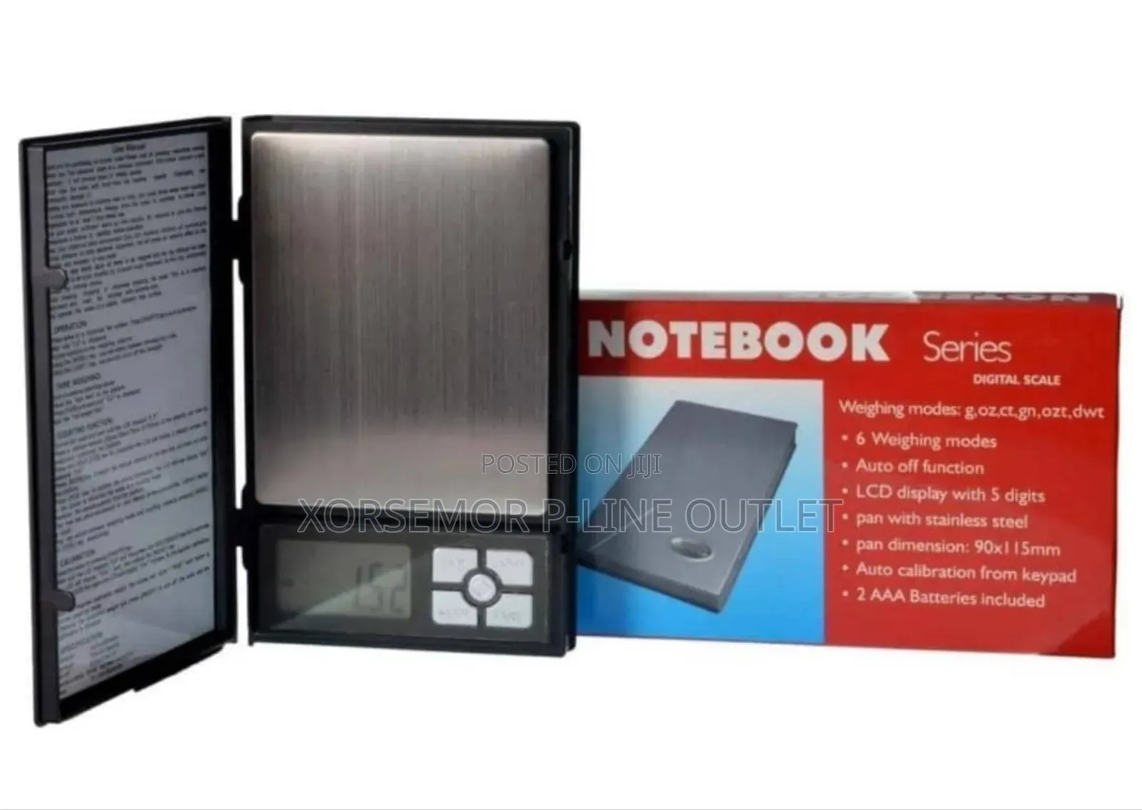 Digital Notebook Scale