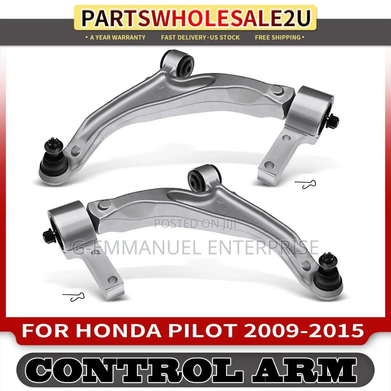Hhonda Pilot 2009-15 Lower Arm Complete Pair. Original