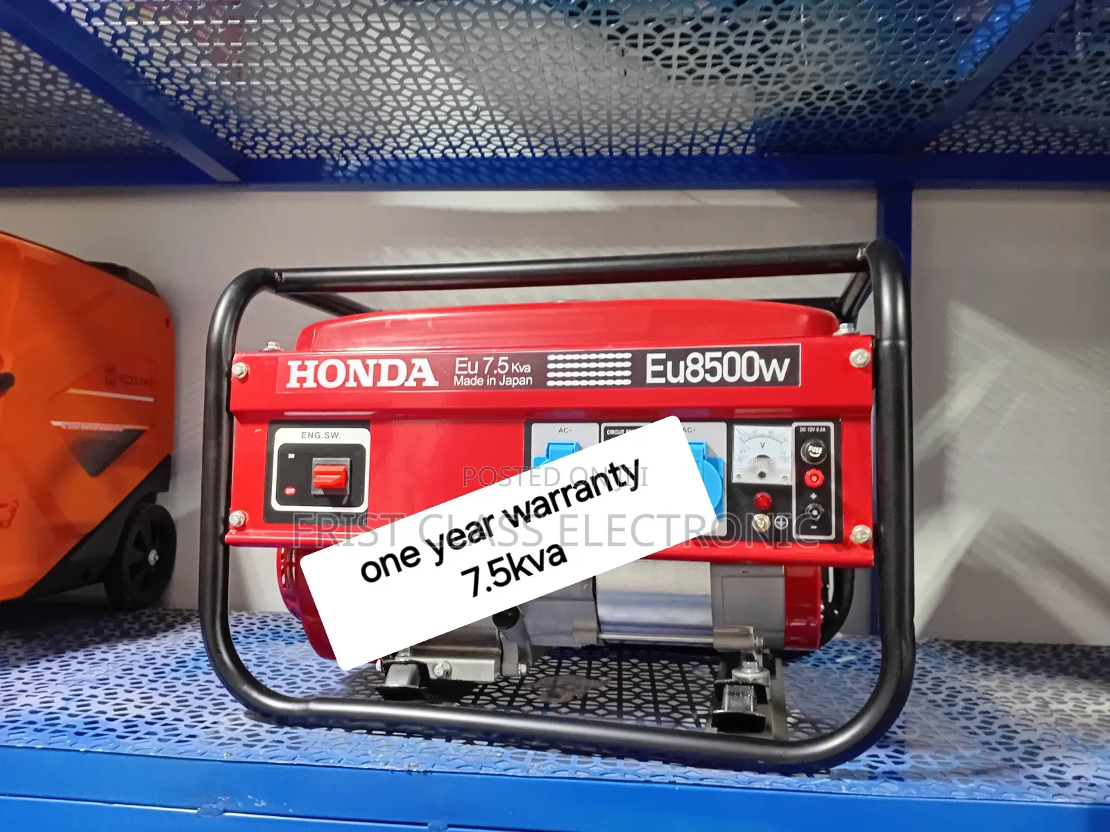 7.5kva Petrol Generator With 8500watts 8500watts Capacity