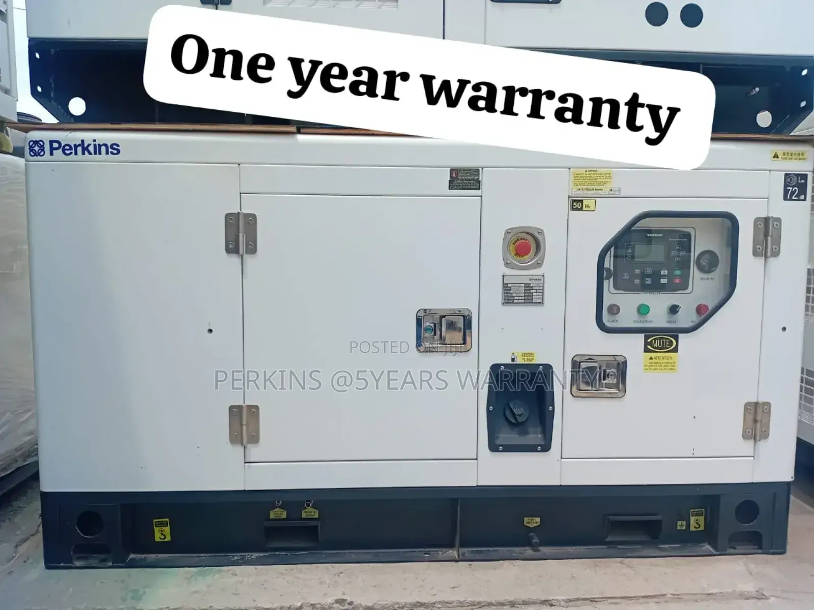 Renowned Plant 50kva Perkins Diesel Silent Generator 50kva