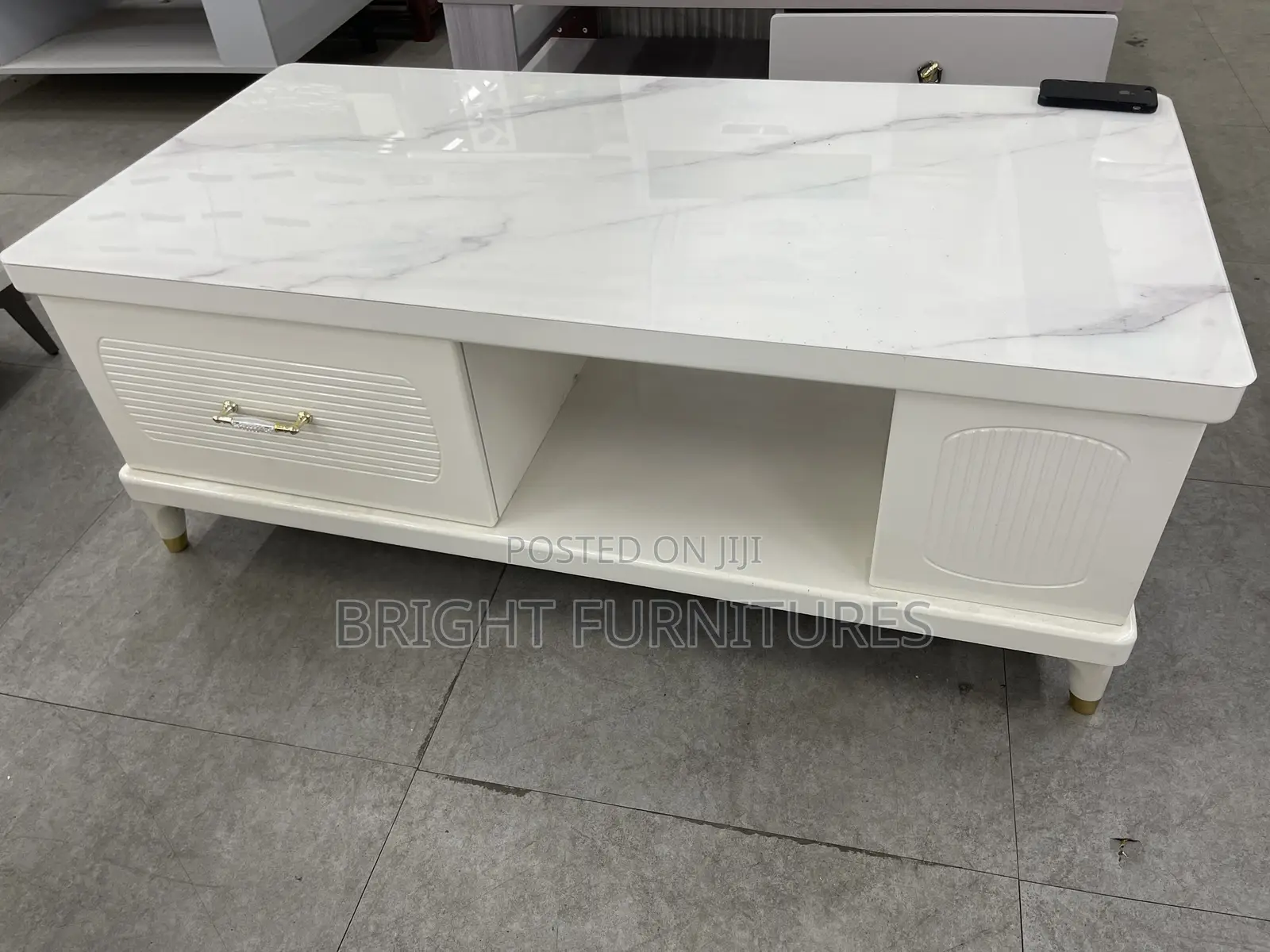 Glass Top Center Table