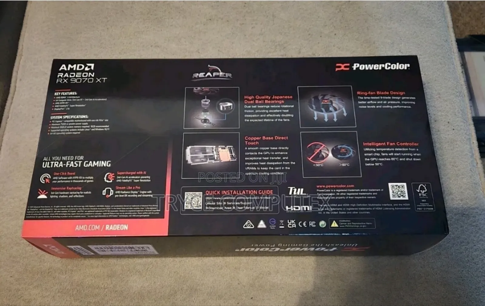 Amd Radeon Rx 9070 Xt 16gb Graphic Card