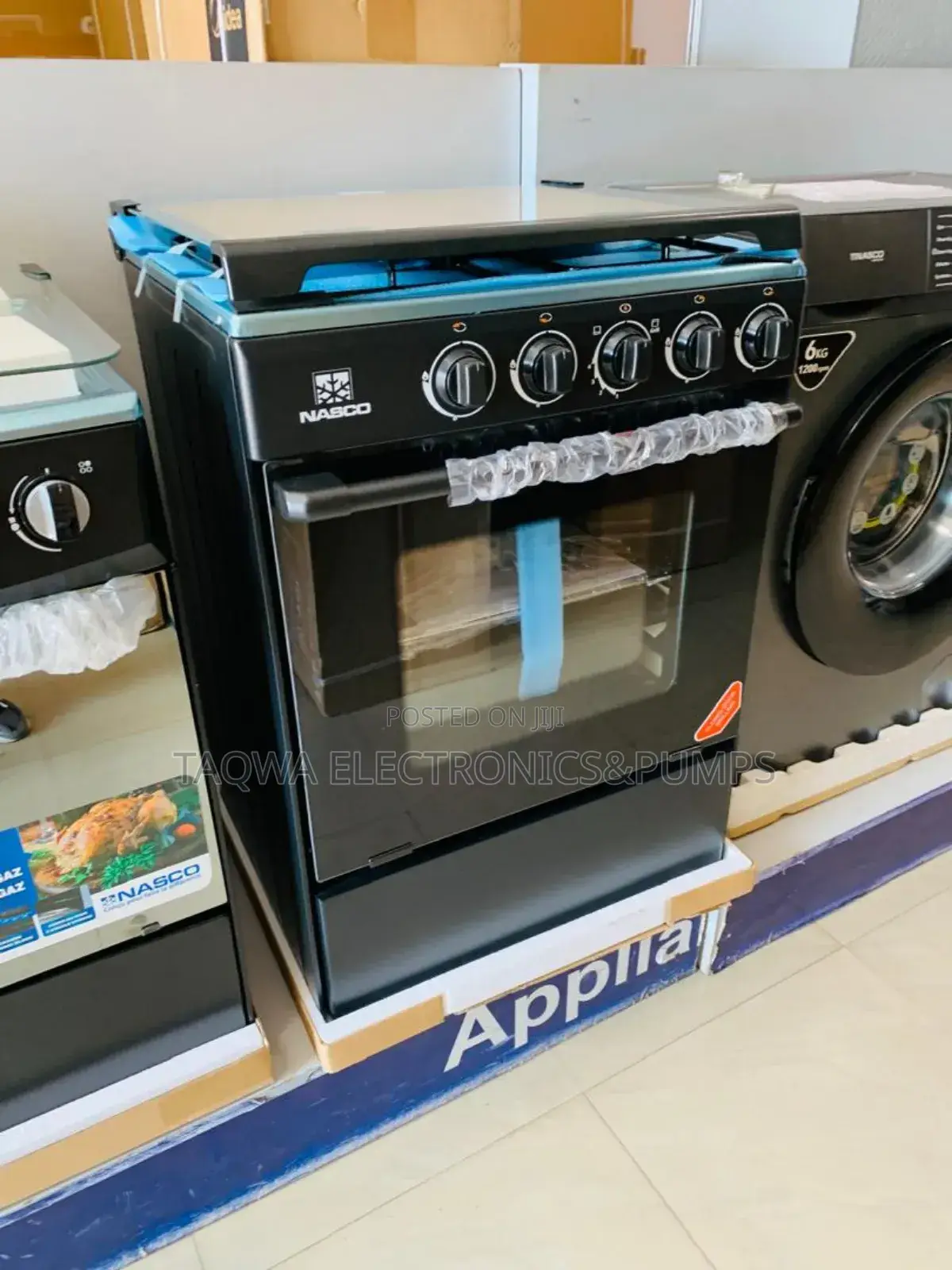 New Stock, 60x60 Nasco Gas Cooker
