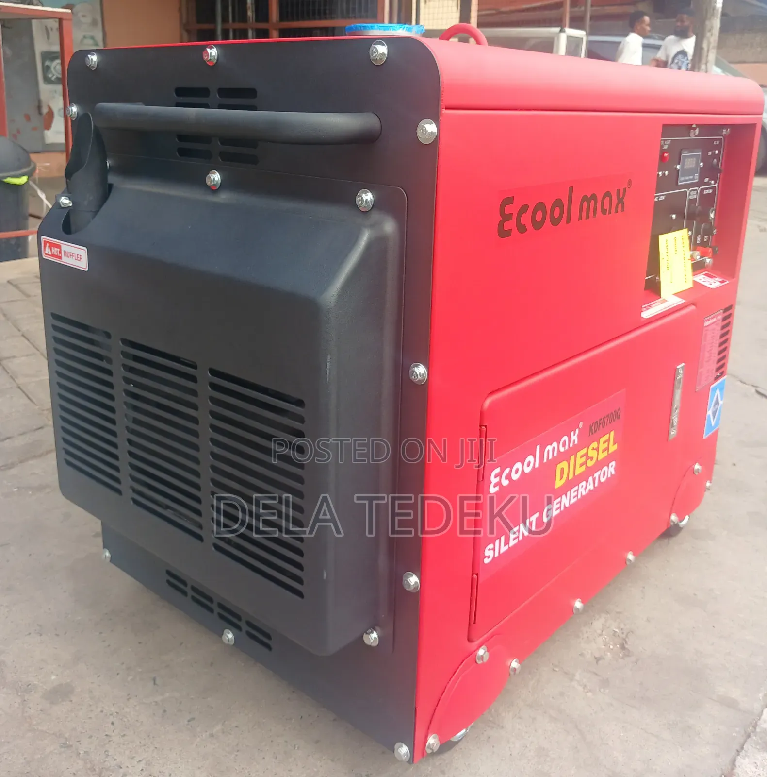 Ecoolmax 5.7kva Single Phase Diesel Eng. Generator / Caprice Bus Stop