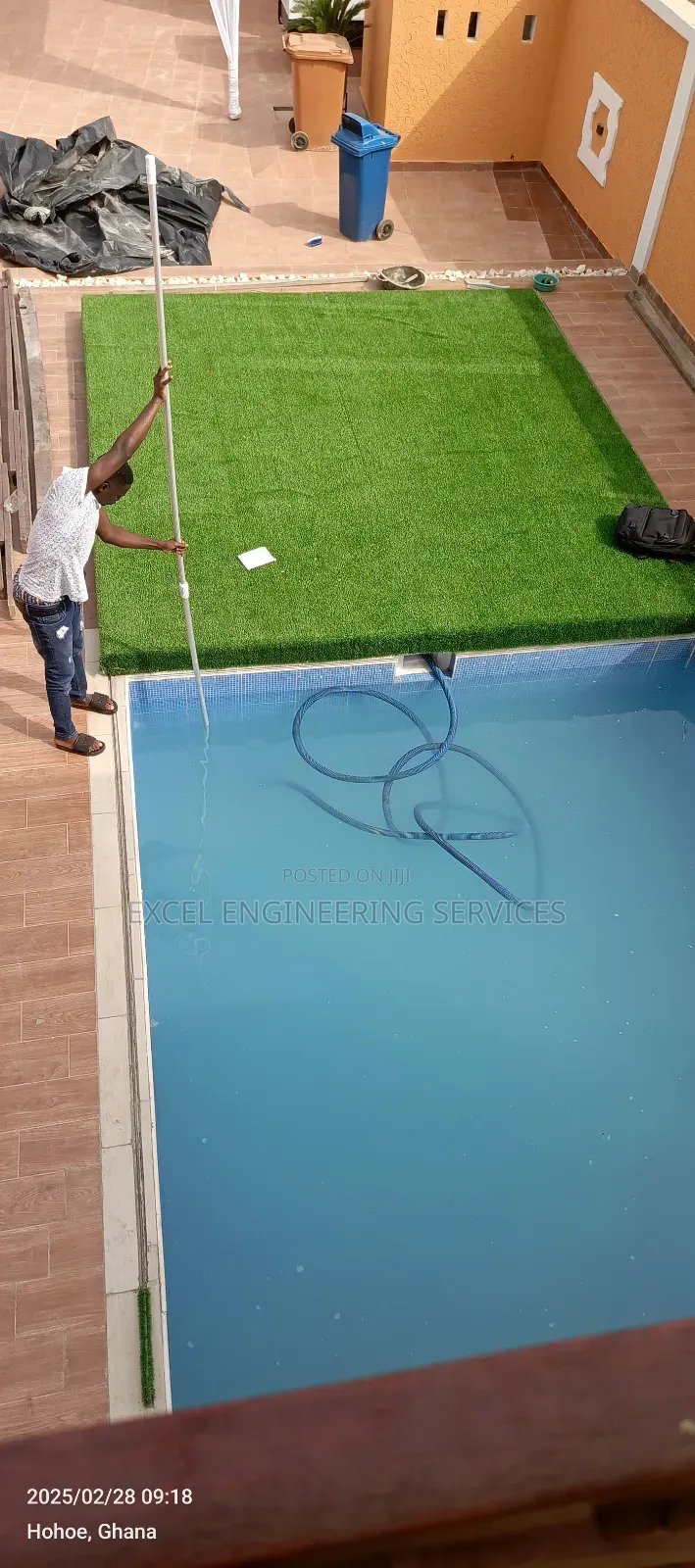 Automated Sliding Swimming Pool Cover