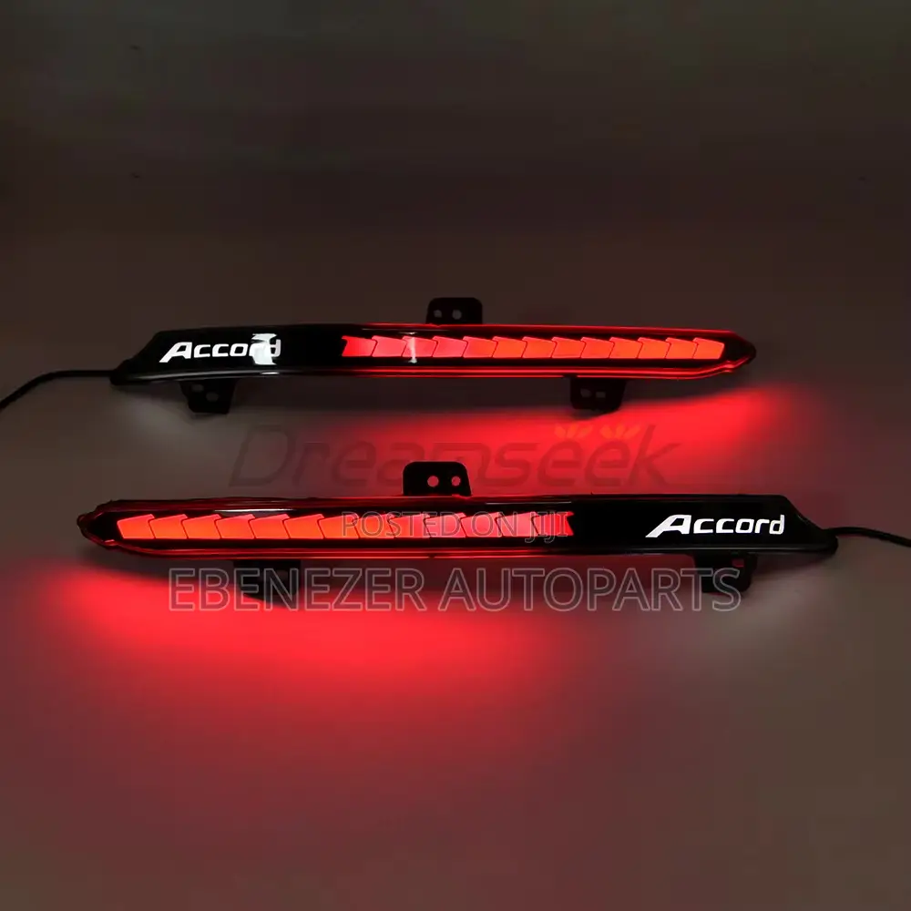 Honda Accord Led Spec Rear Bumper Reflector 2018 2019 2020