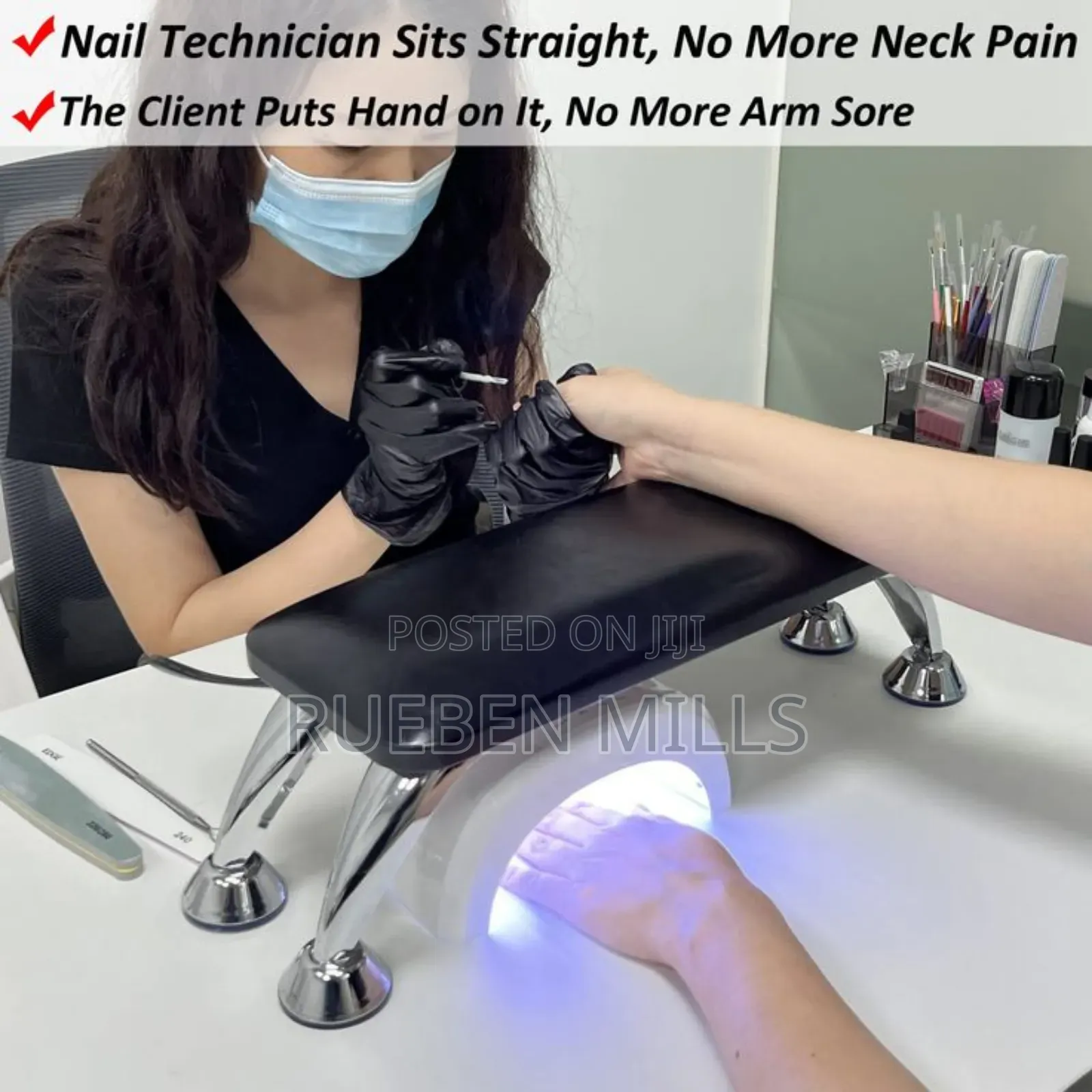 Nail Arm Rest for Acrylic Nails