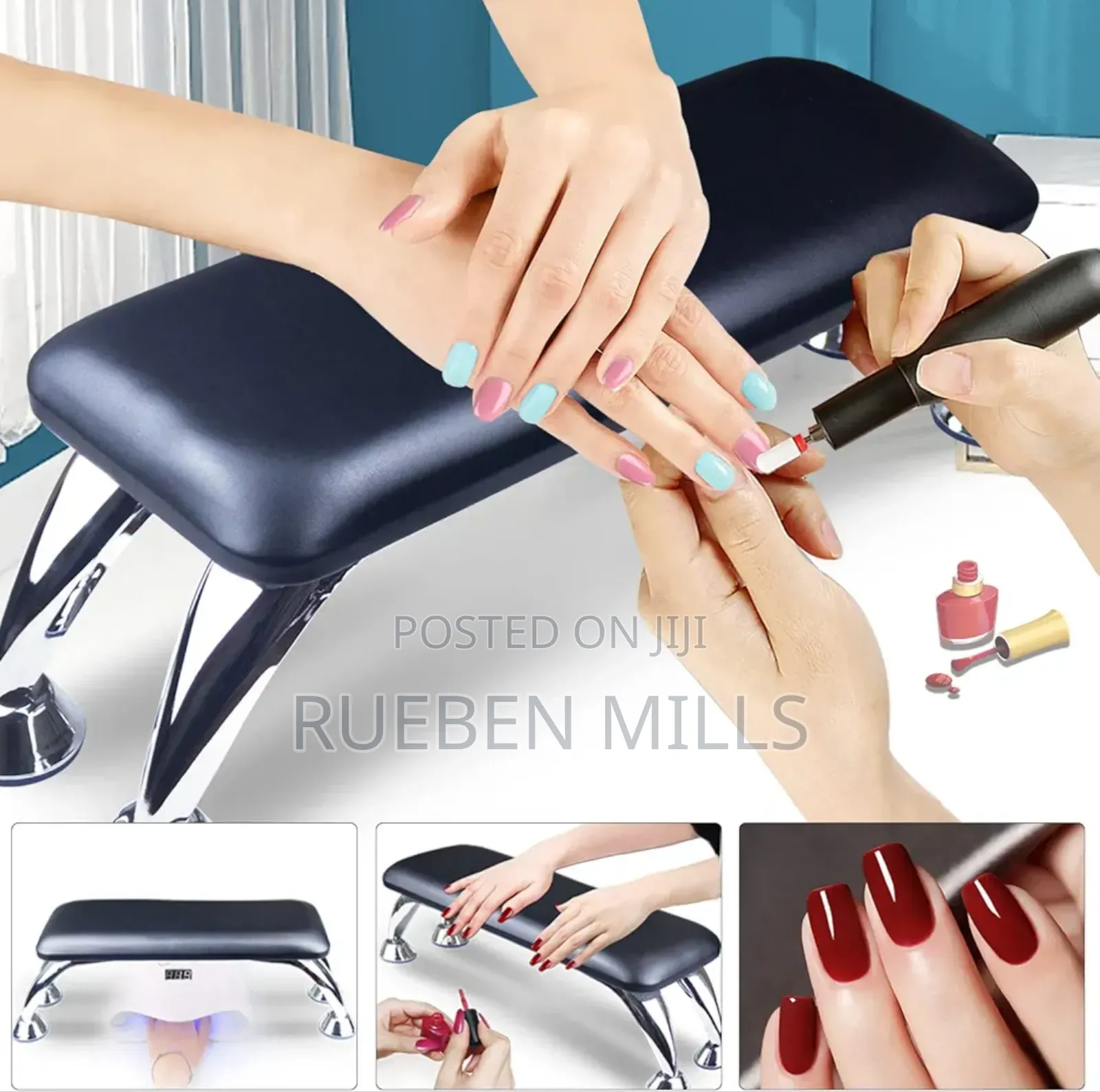 Professional Non-Slip Nail Arm Rest for Nails Tech