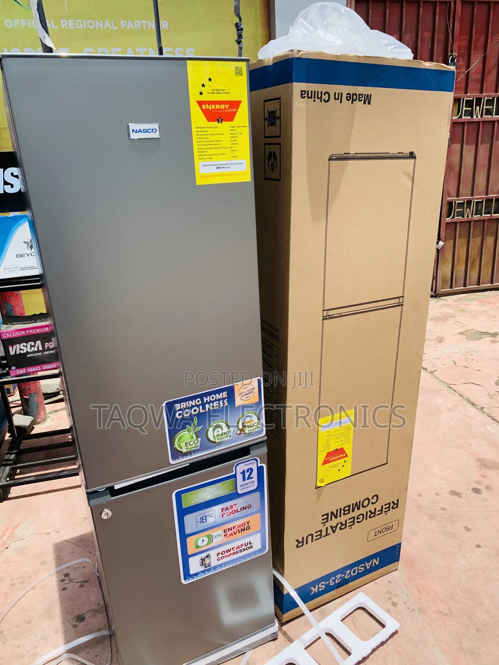 Nasd2-23-Sk Nasco 170l Fridge