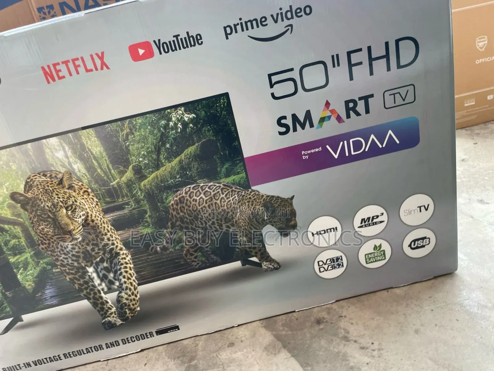 Slim Screen Edge View 50" Android Nasco Tv