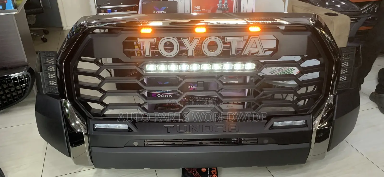 Toyota Tundra Front Bumper Complete 2021-2024