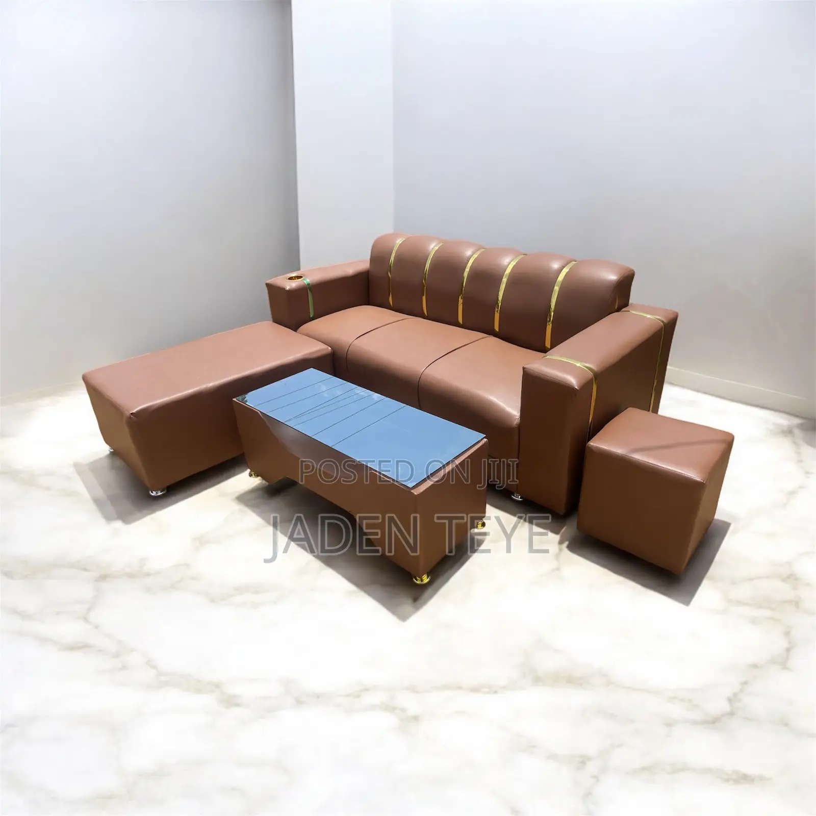 Brown Leather Set