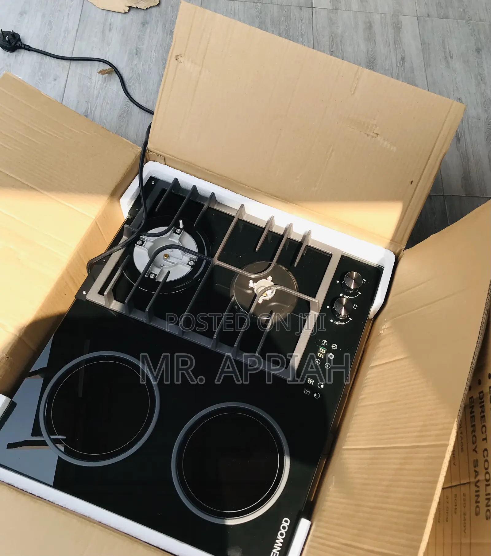 Premium Design Kenwood 60cm 2 + 2 Inbuilt Cooker.