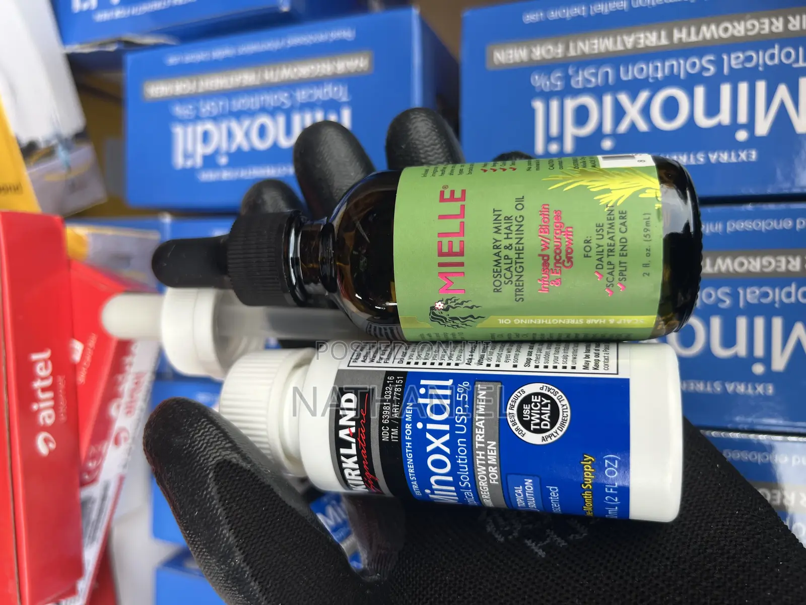 Kirkland and Rosemary Oil Combo