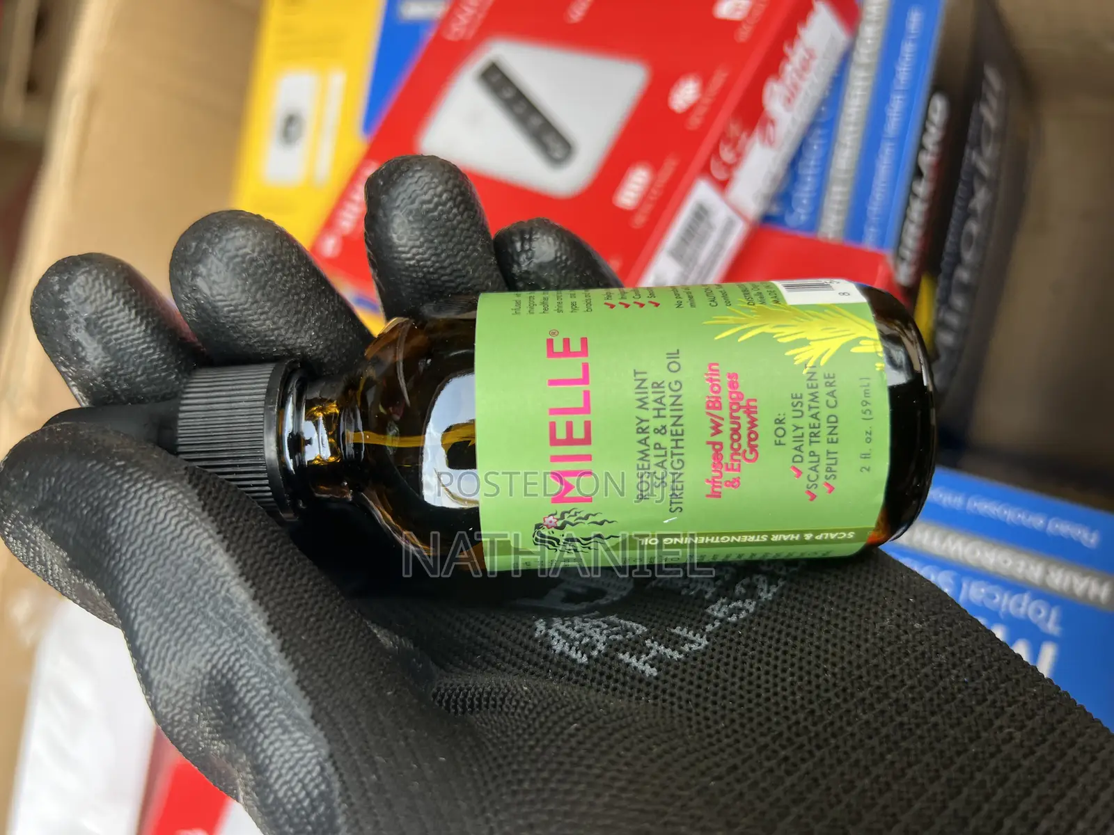 Mielle Rosemary Mint Scalp Hair Strengthening Oil