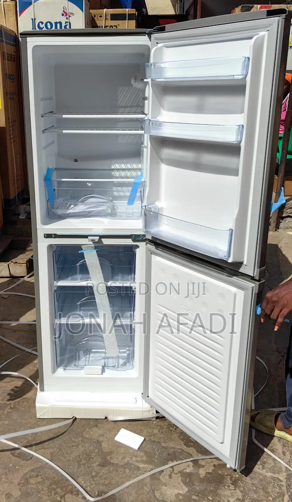 Nascod2-20 147litredouble Door Bottom Freezer Refrigerator