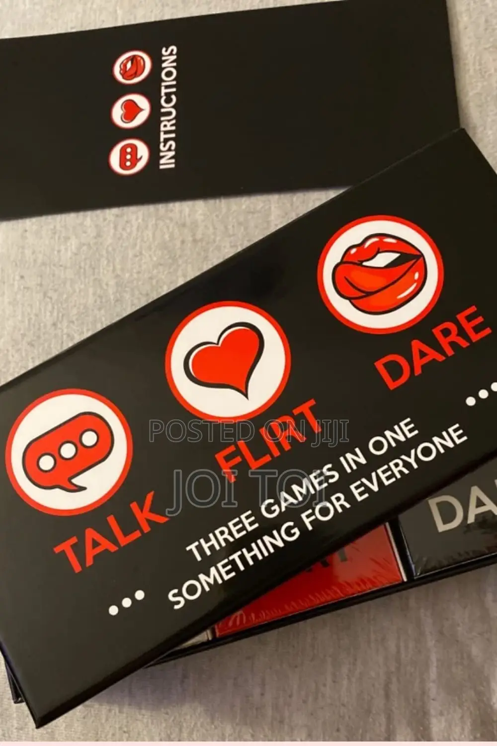 Talk, Flirt, Dare Card Game