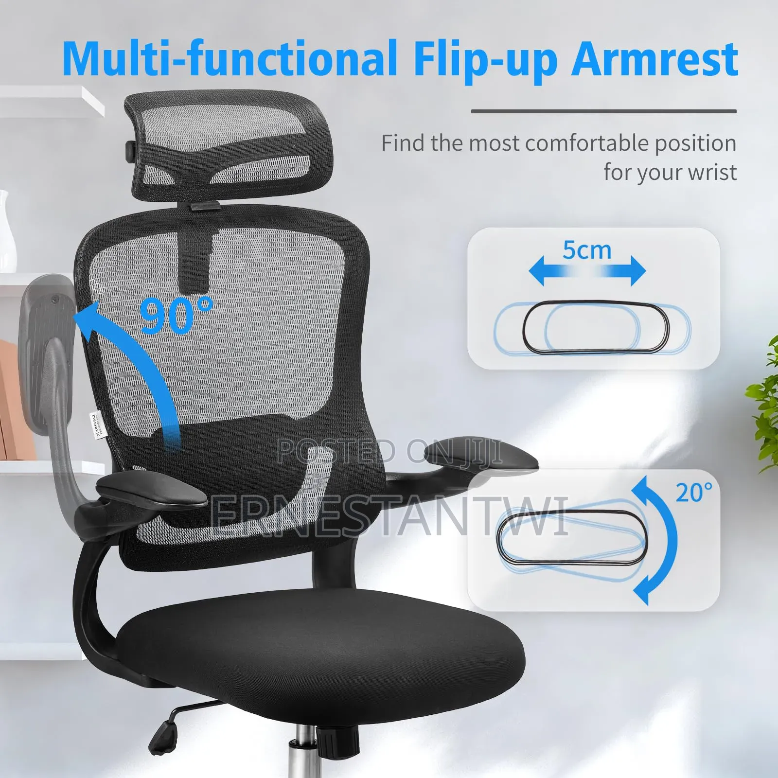 Ergonomic Luxury Mesh Chair From Ximstar, Uk