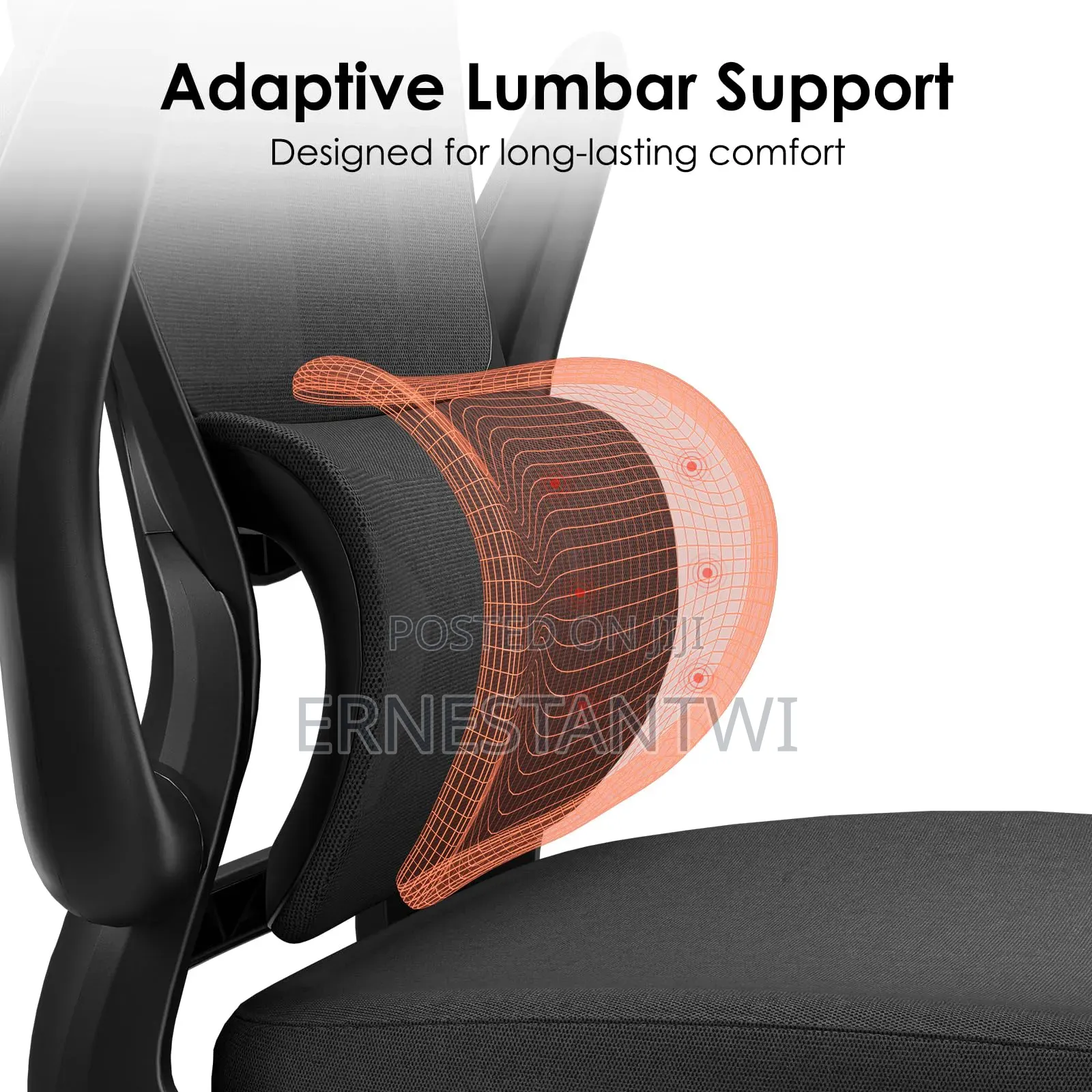 Flip-Up Armrest Ergonomic Chair From Farini, Uk