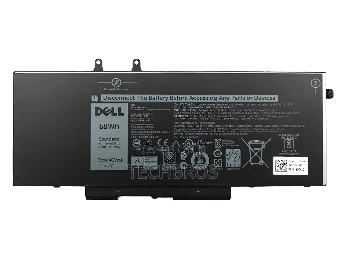 Battery for Latitude 5400/5500 Precision 3540 3550-4gvmp