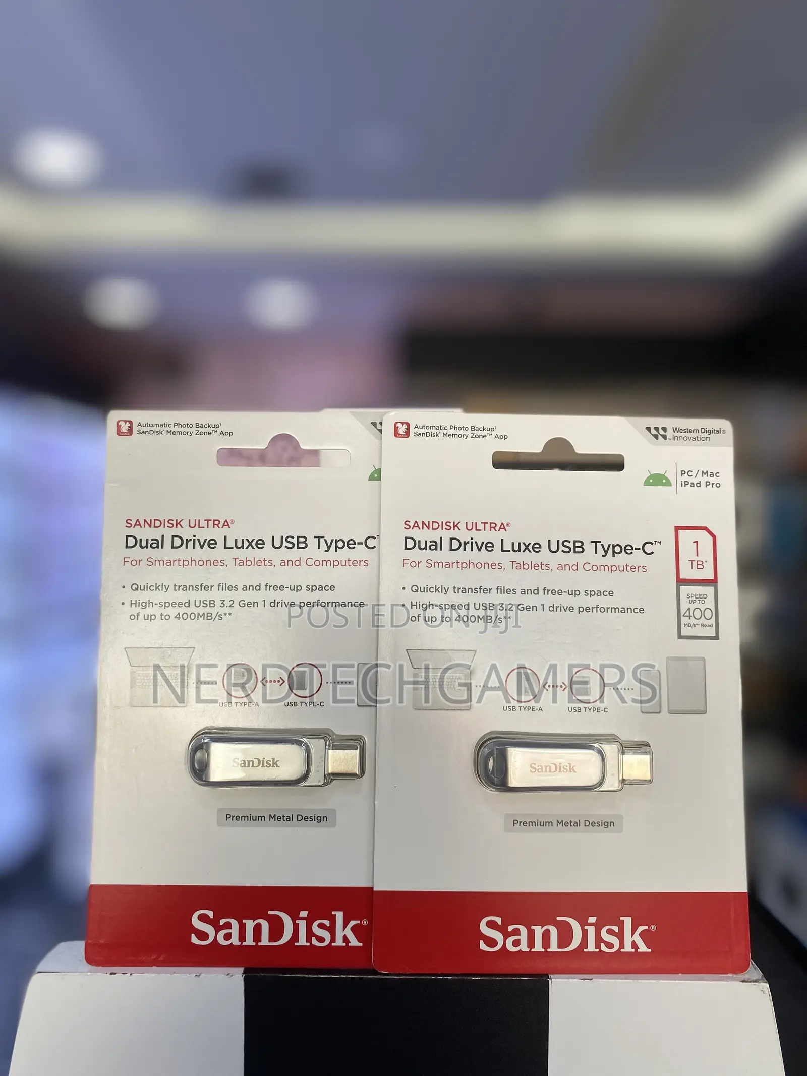 Sandisk 1tb Ultra Dual Luxe Usb 3.2usb-C / Usb-A)