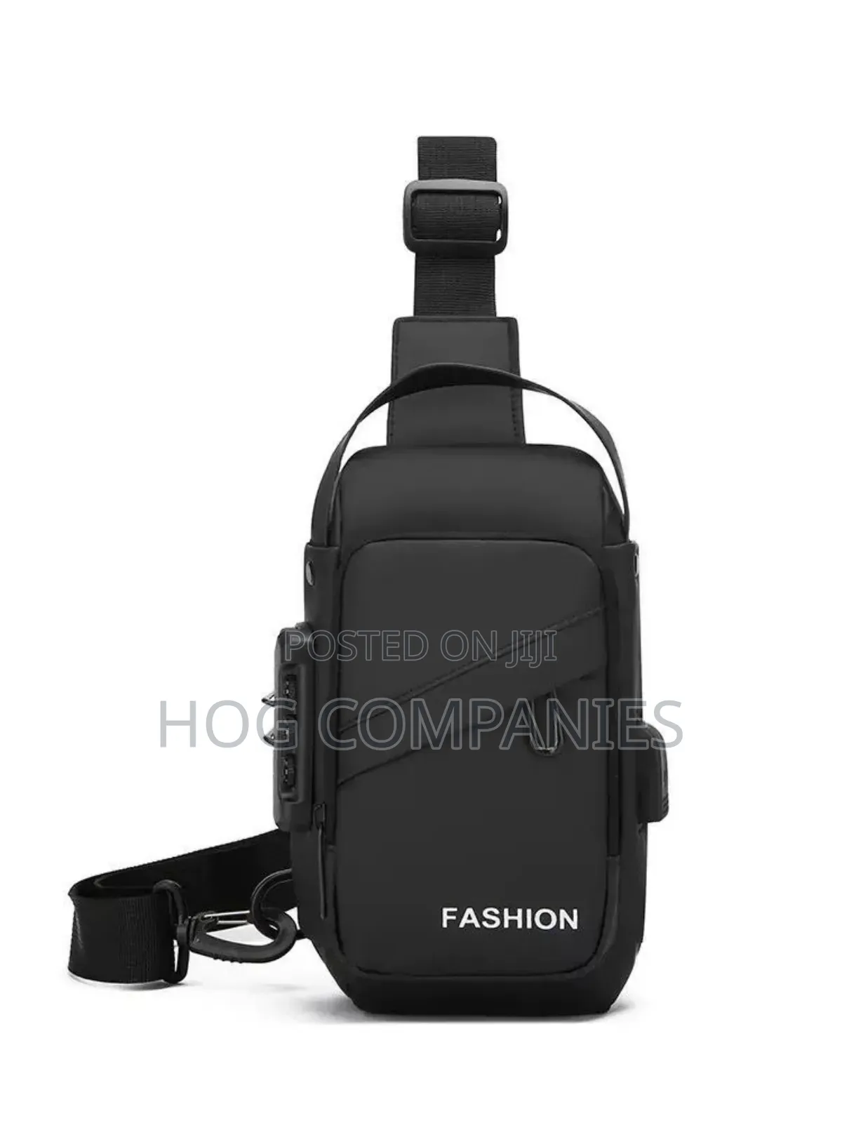 Men's Leather Anti-Theft Crossbody Chest Side Bag