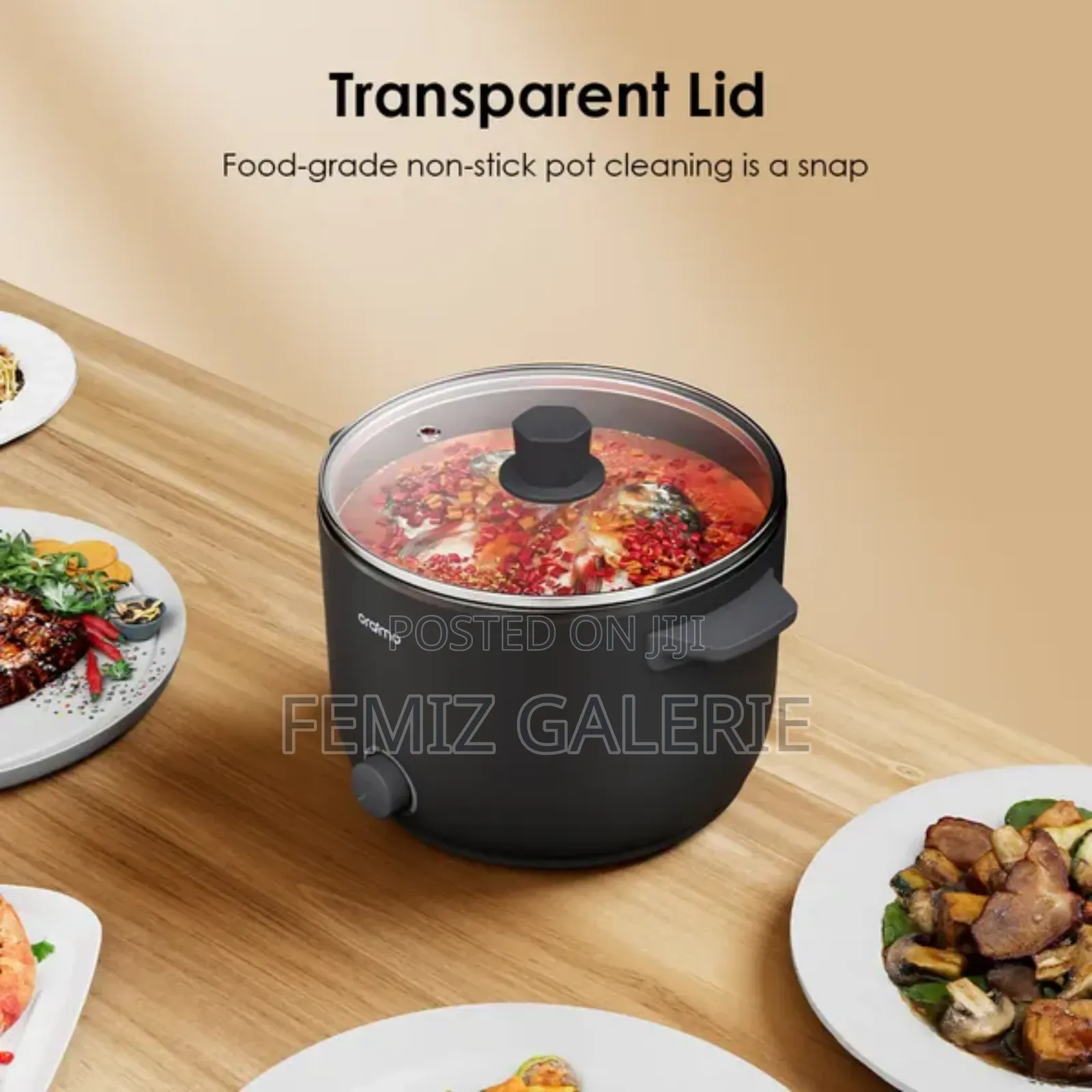 Oraimo Smart Cooker 1000w 3l Electric Cooker