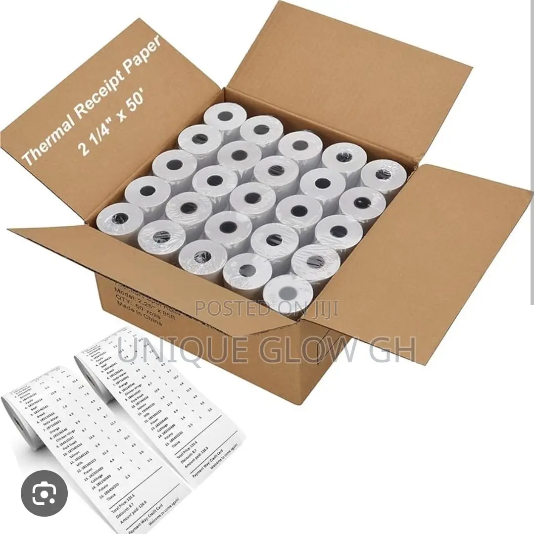 Thermal Paper Rolls(80mmx80mm) for Payment Receipts