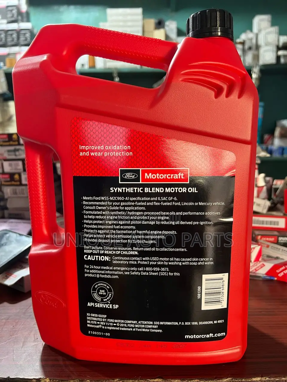 Motorcraft 5w-30 Synthetic Blend Engine Oil From Usa