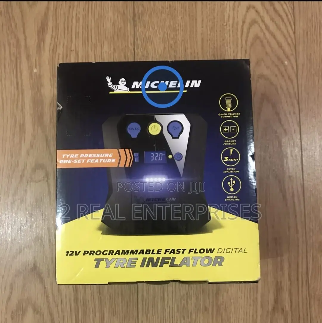 Michelin Programmable 12 Volt Digital Tire Inflator