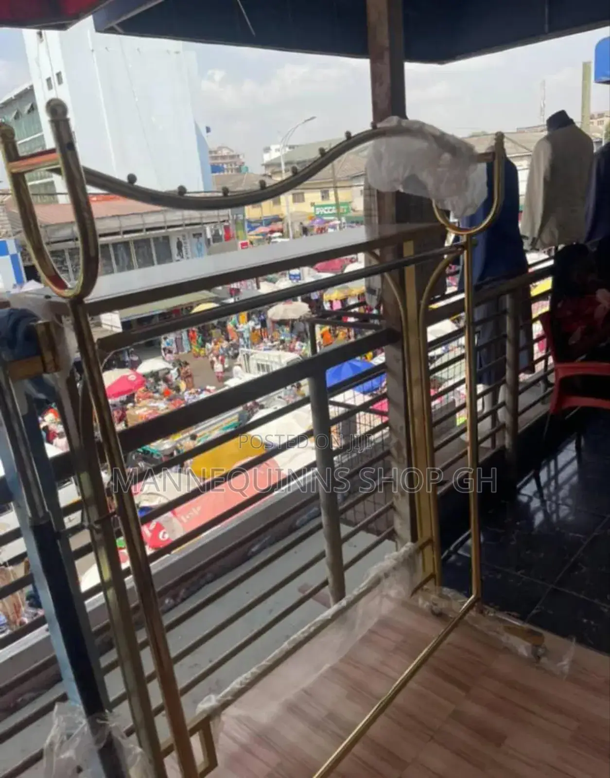 Metal Clothing Rack Available