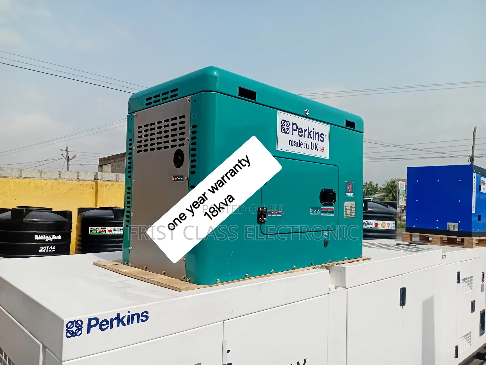 Heavy Duty 18kva Diesel Genset for Industrial Use