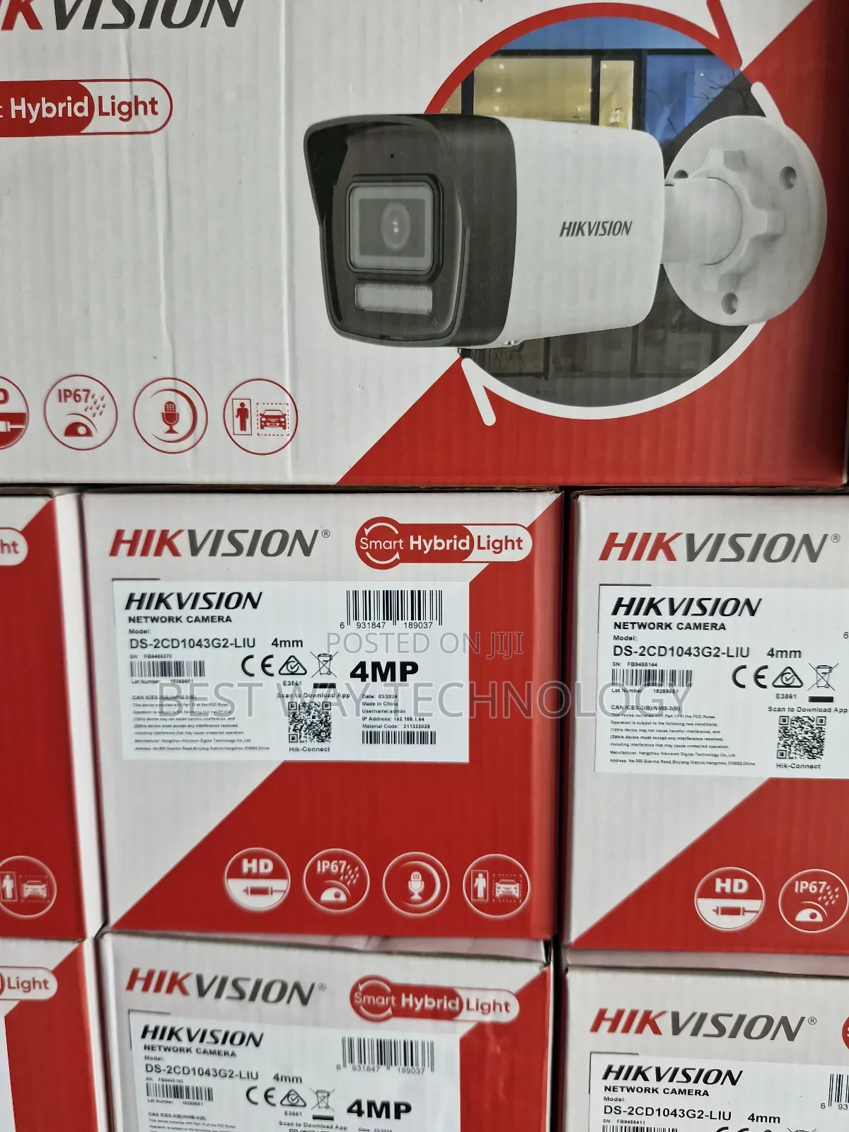 4mp Ip Poe Camera Hybrid