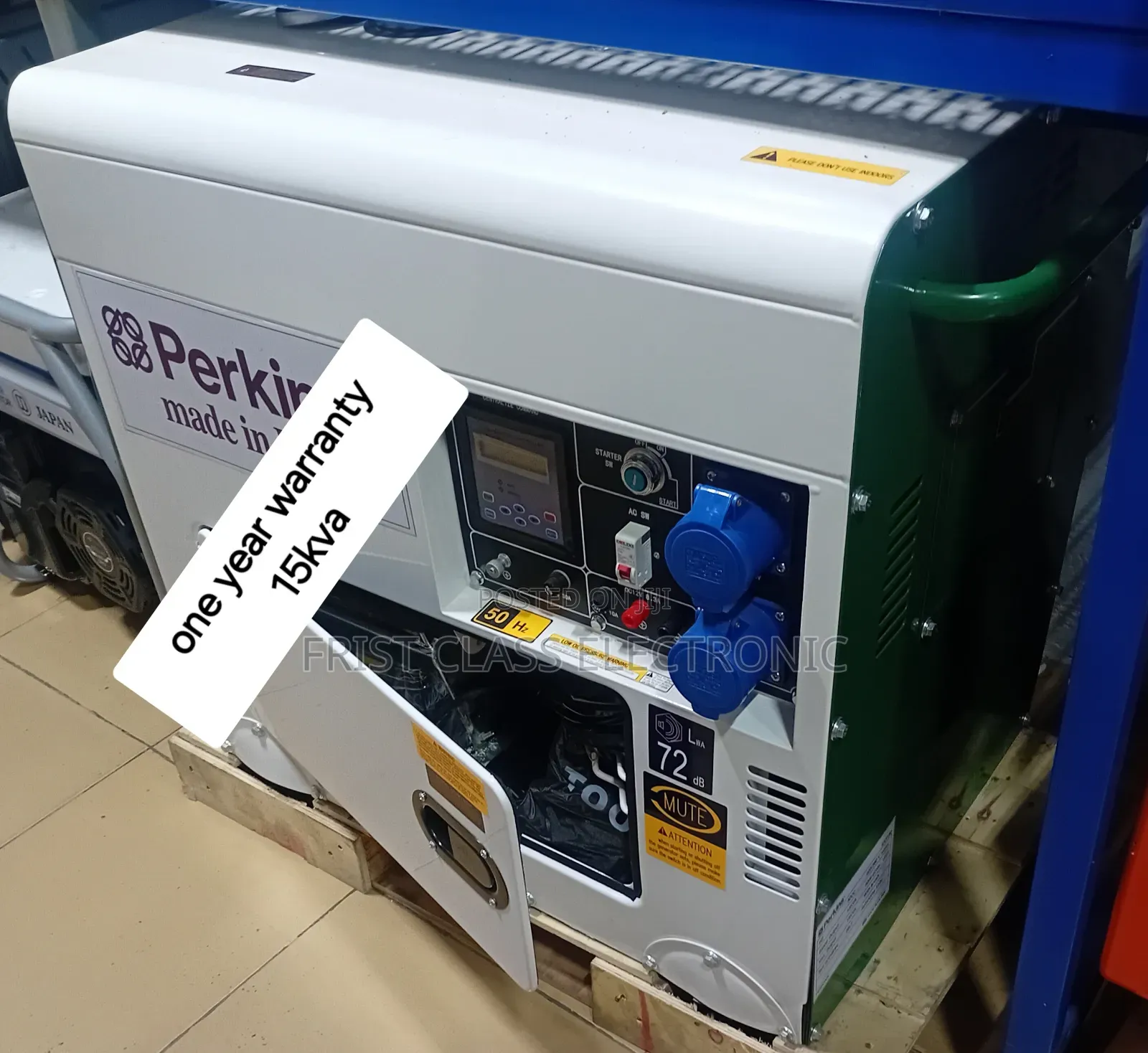 High Quality 15kva Silent Perkins Diesel Engine