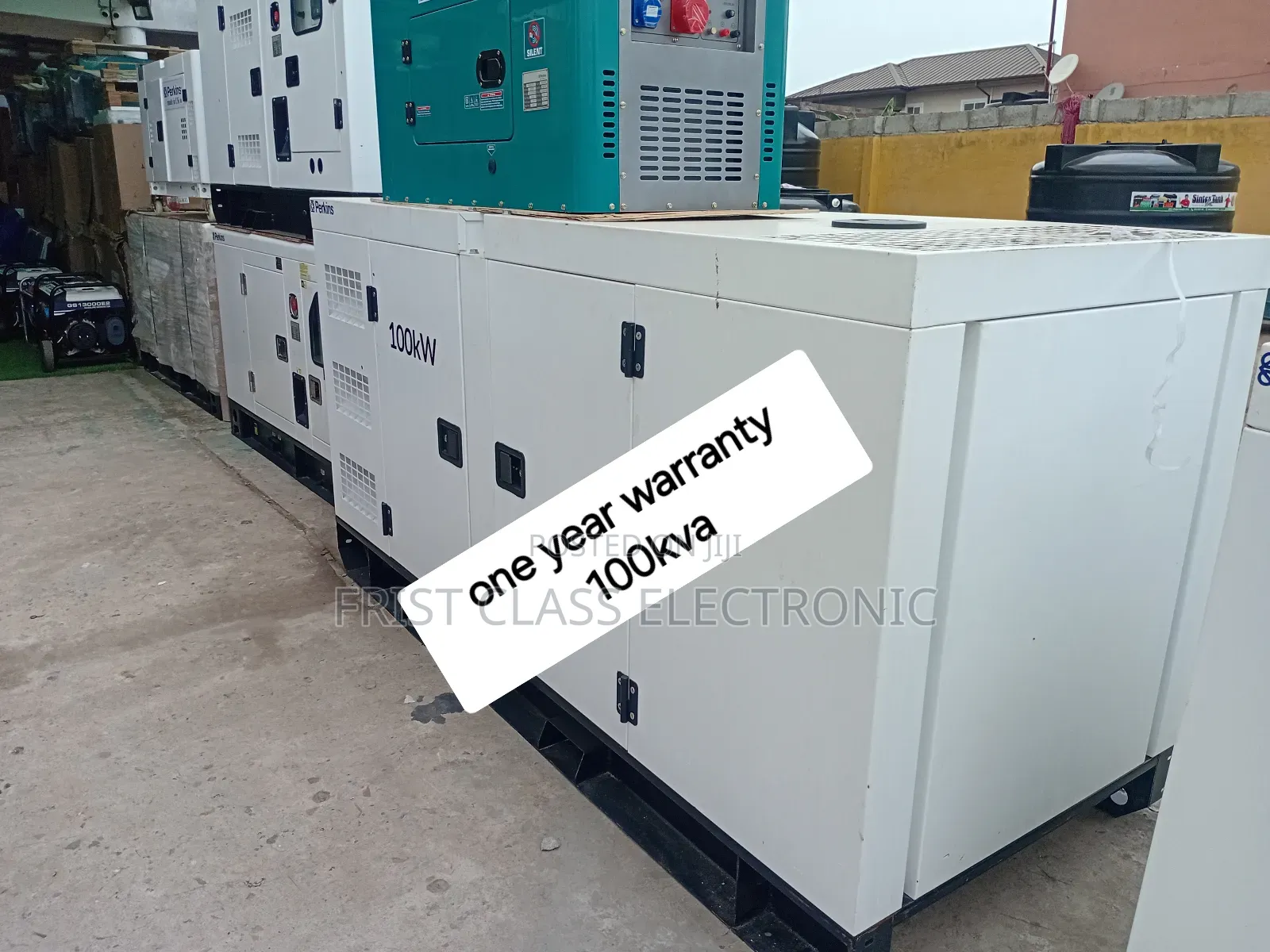 100kva Waterproof Silent Diesel Powered Generator