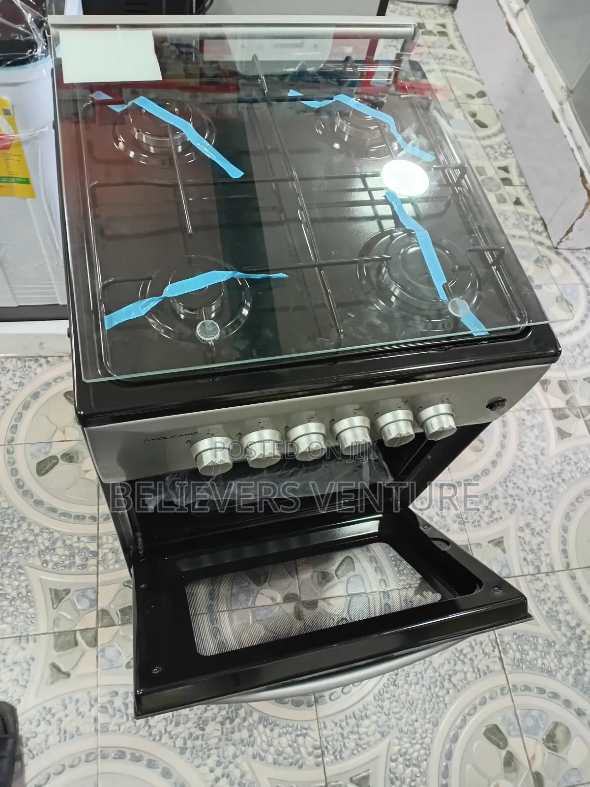 Extreme High Gas Cooker Volcano + Oven Volcano