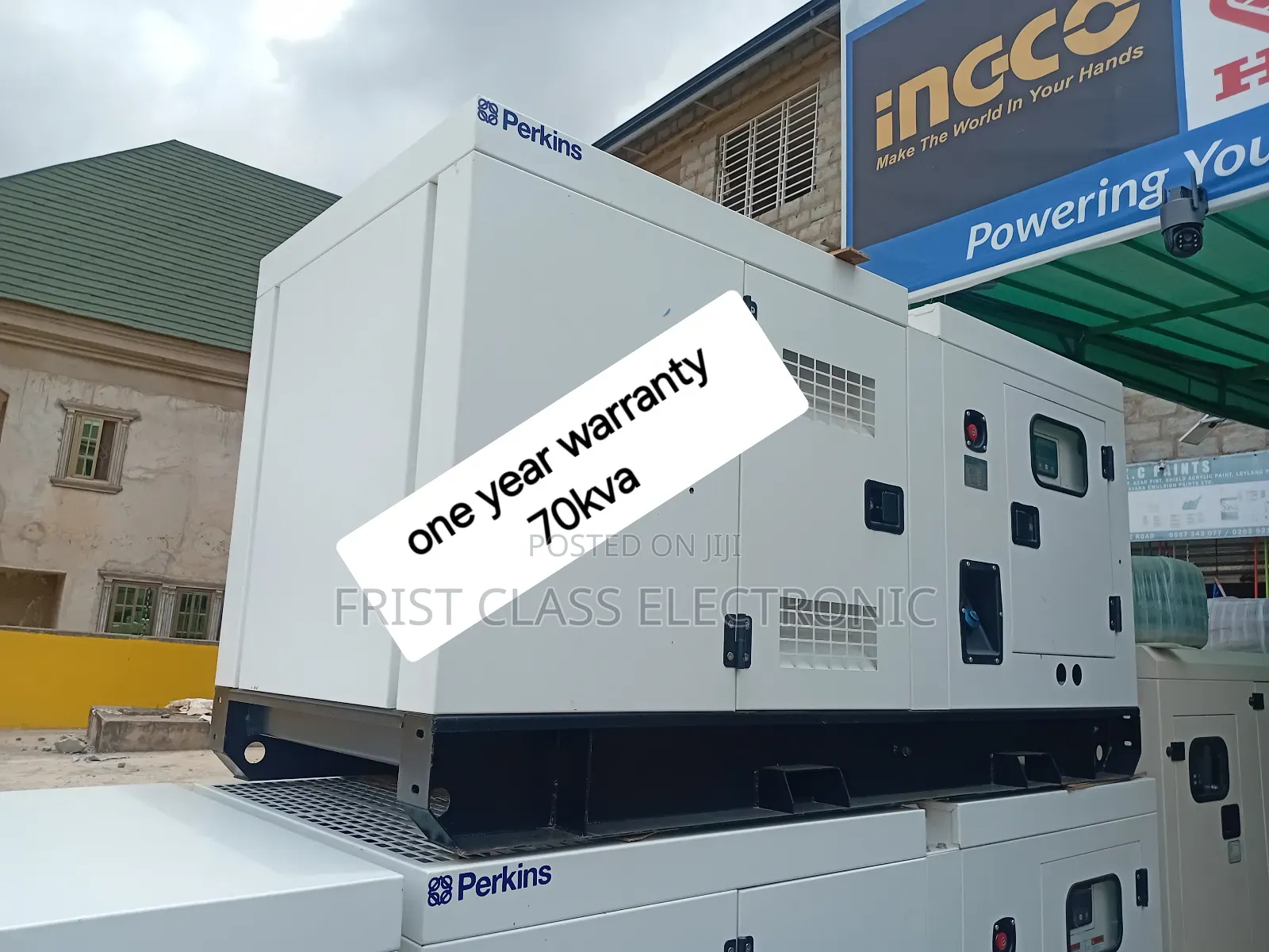 High Standard 70kva Silent Diesel Genset