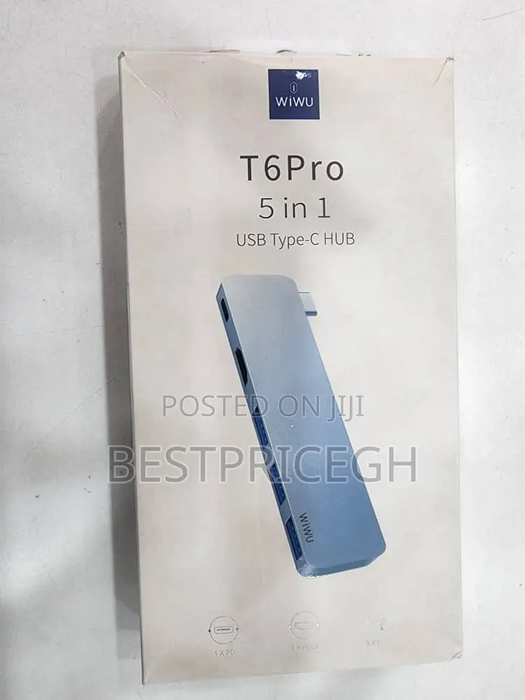 Wiwu T6 Pro T 5-in-1 Usb Type-C Hub