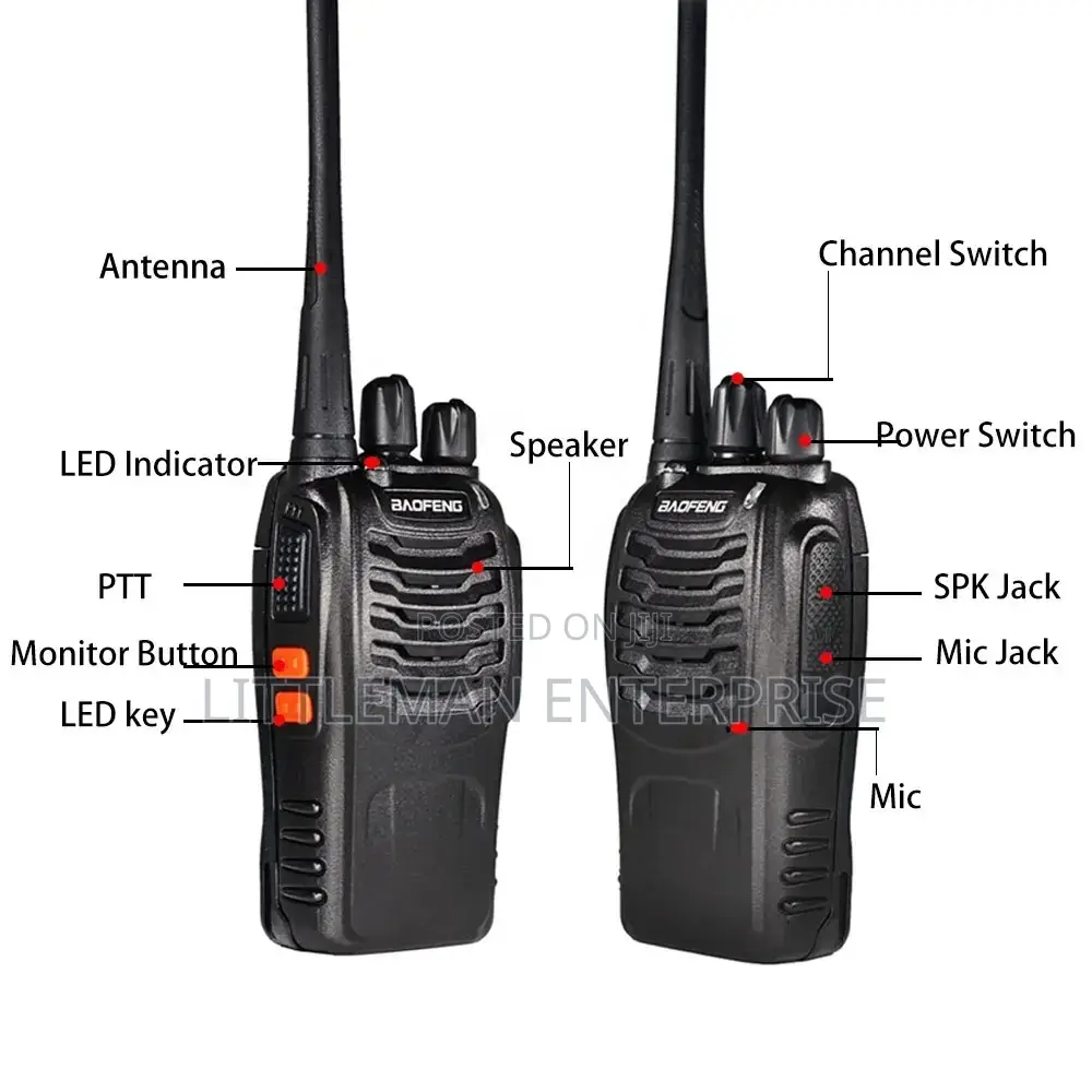 Radio Handheld Walkie Talkie Baofeng