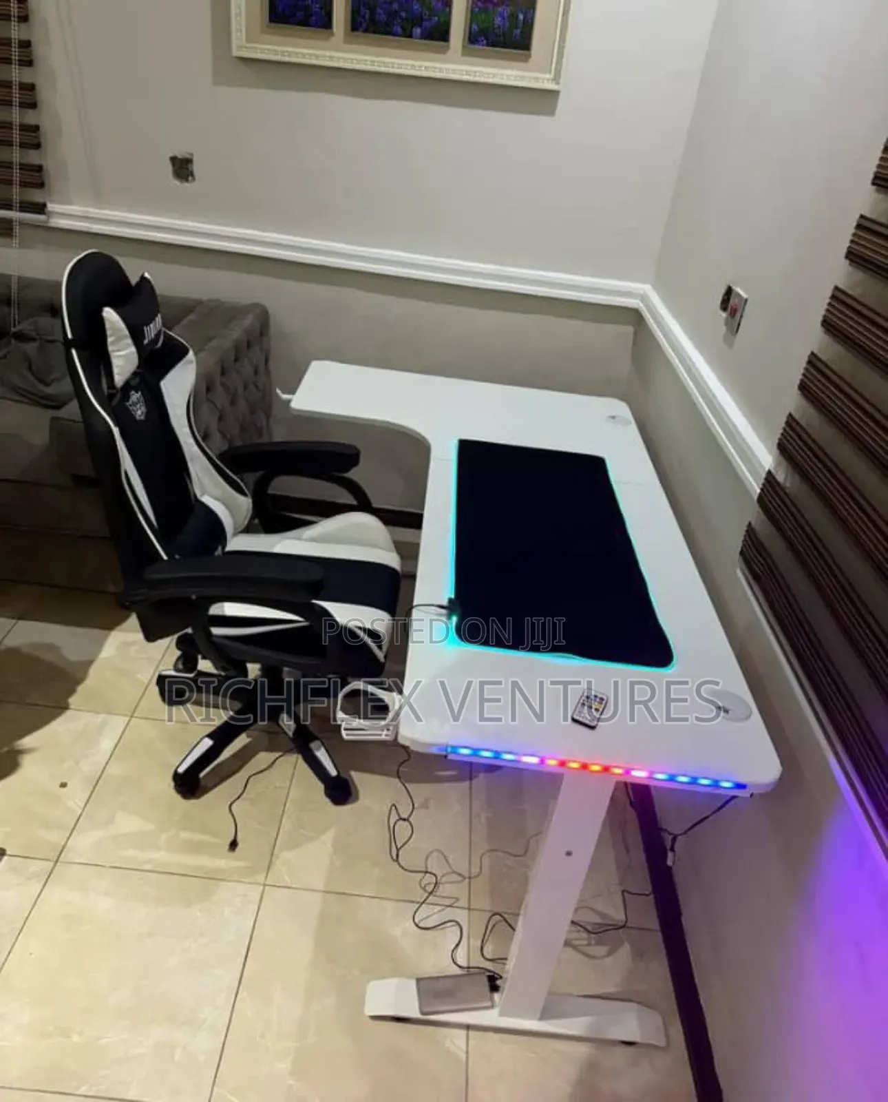 L Shaped Gaming/Office/Studio/Study Desk