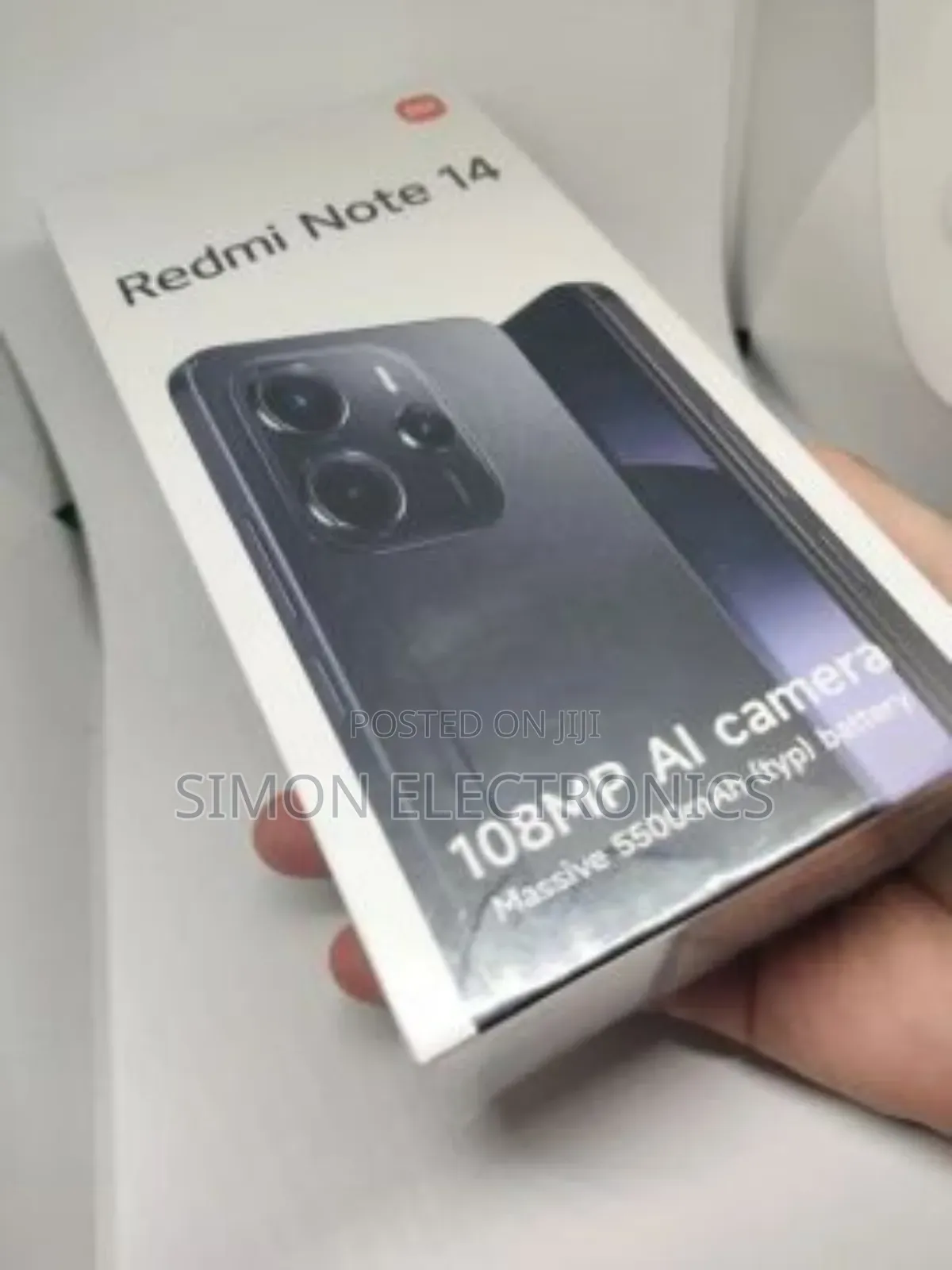 New Xiaomi Redmi Note 14 4G 256 GB Black