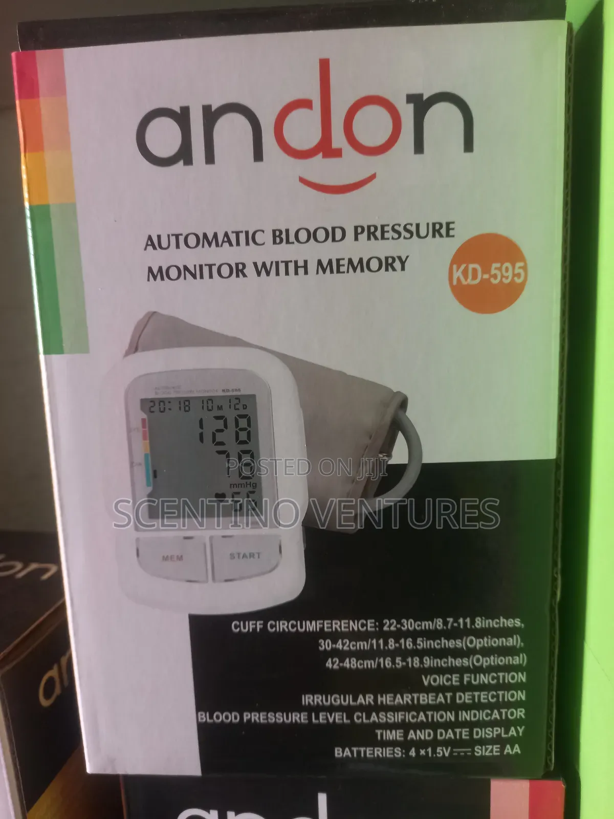 Electronic Blood Pressure (Bp) Monitor With Voice Function