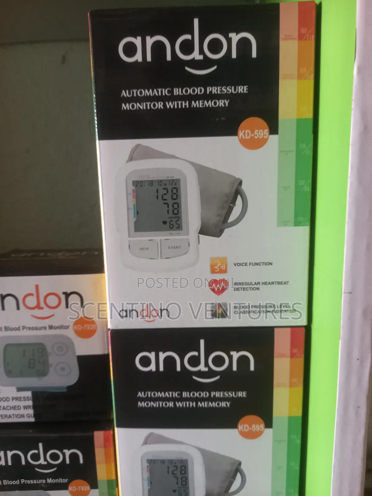 Electronic Blood Pressure (Bp) Monitor With Voice Function