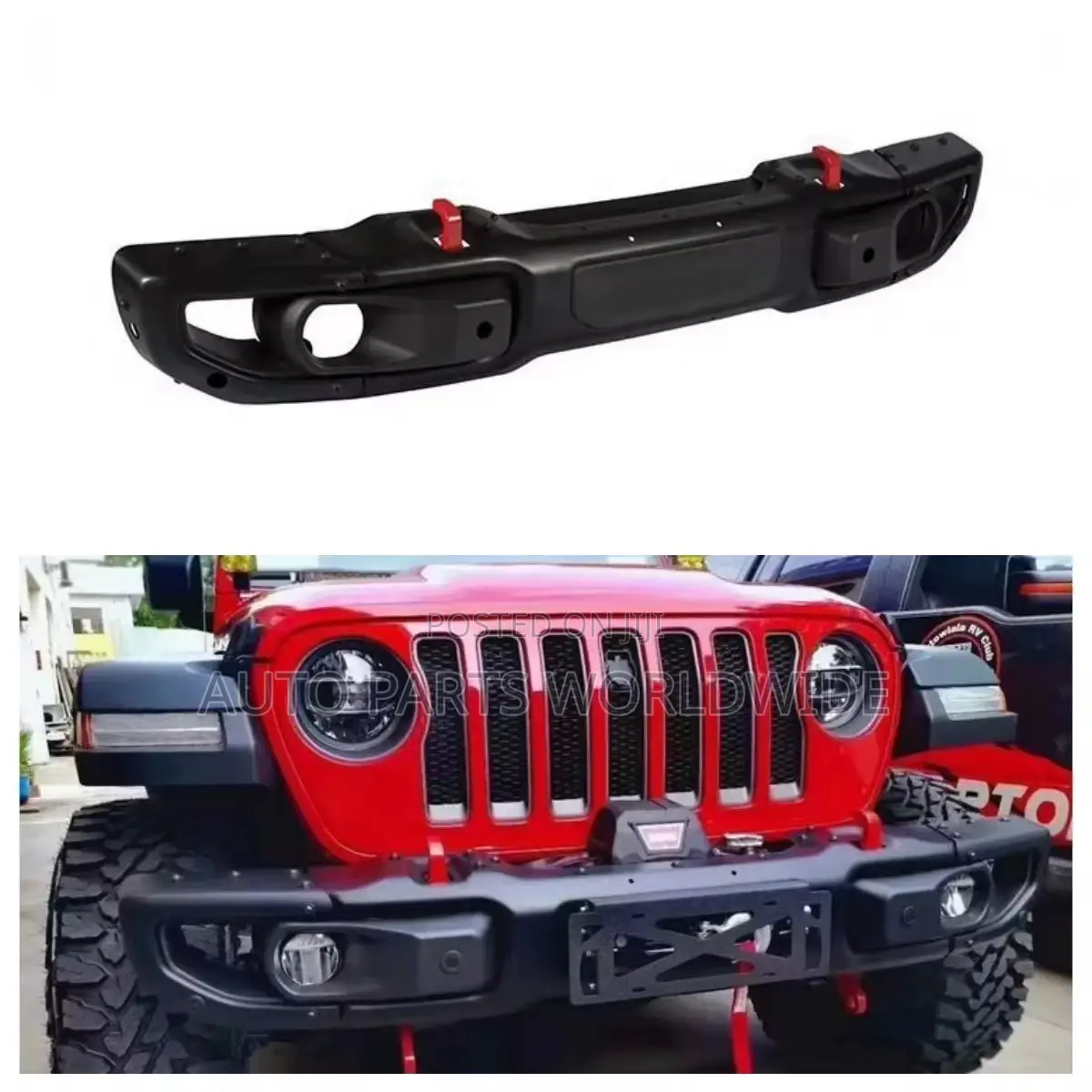 Jeep Wrangler Front Bumper 2018-2022