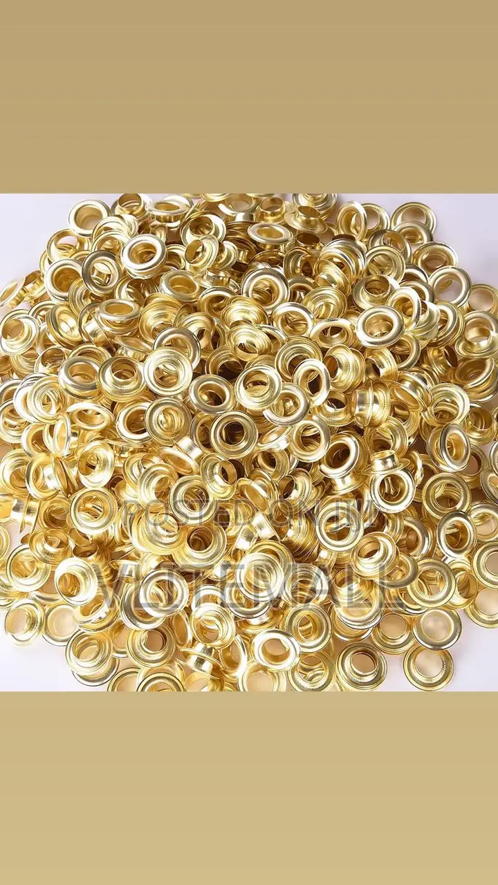 Golden Eyelet Pins