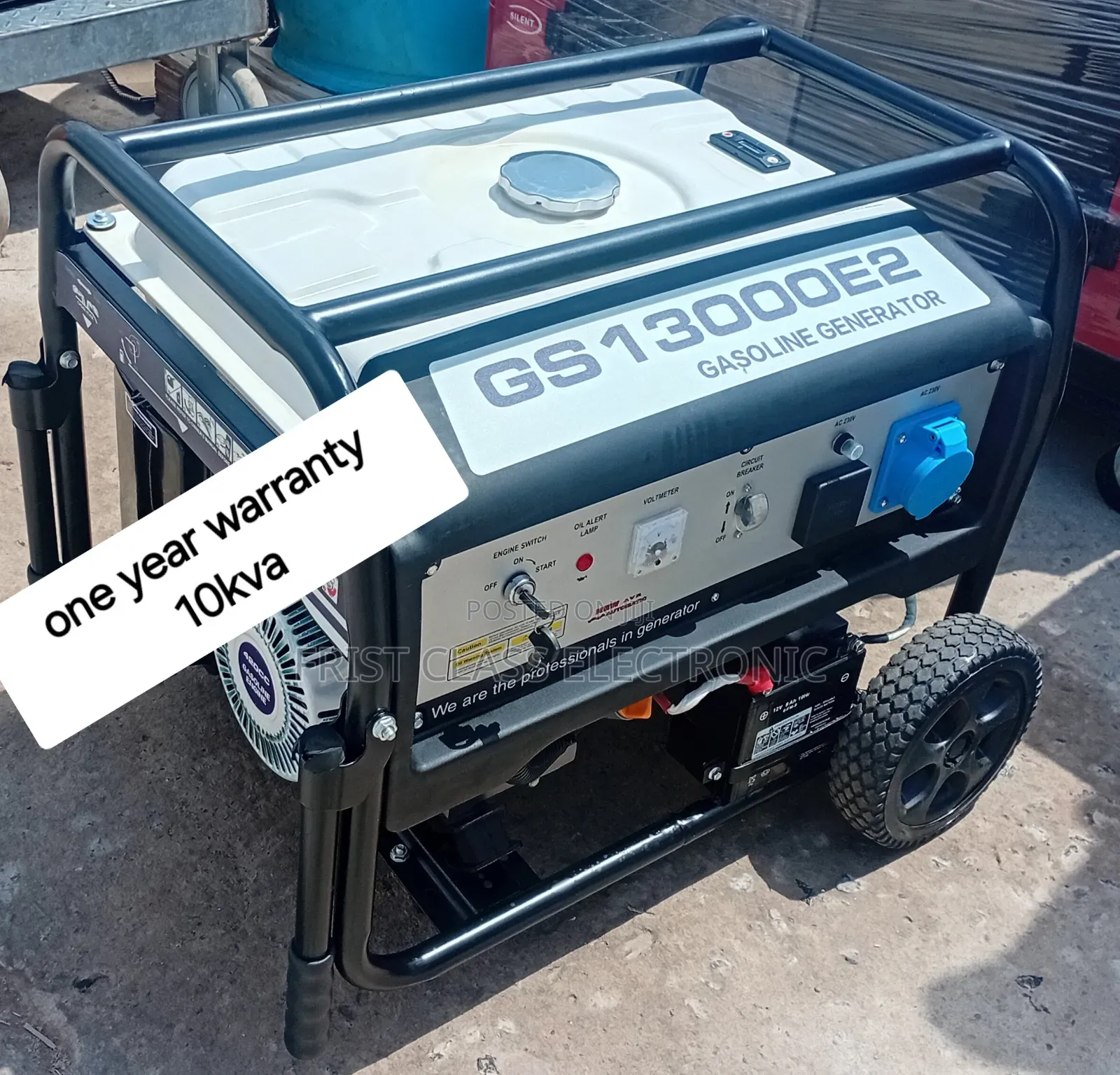 10kva Petrol Generator With 100% Copper Alternator