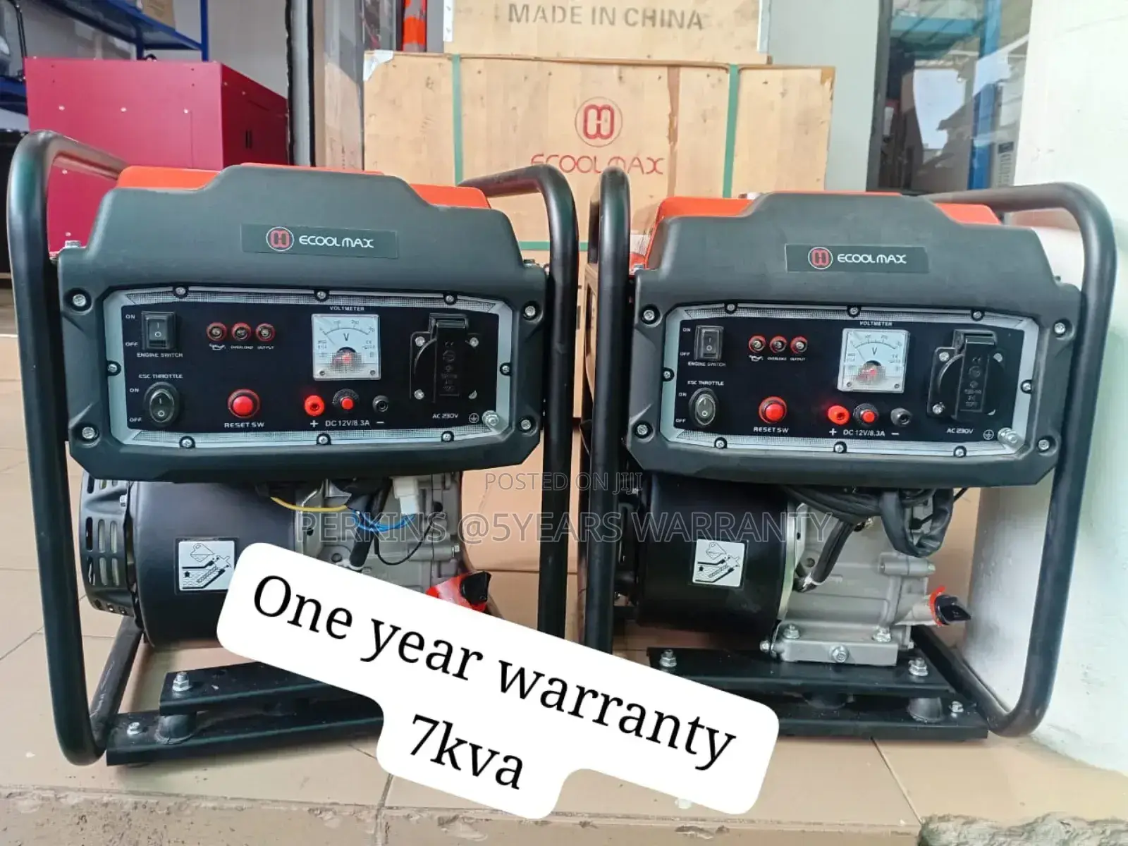 Incredible Ecoolmax 7kva 8000wats Inverter Generator 7kva