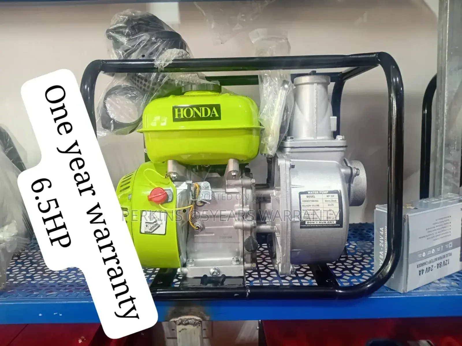 Superlative Honda 2 Inch Petrol Generator Japan Honda 6.5hp