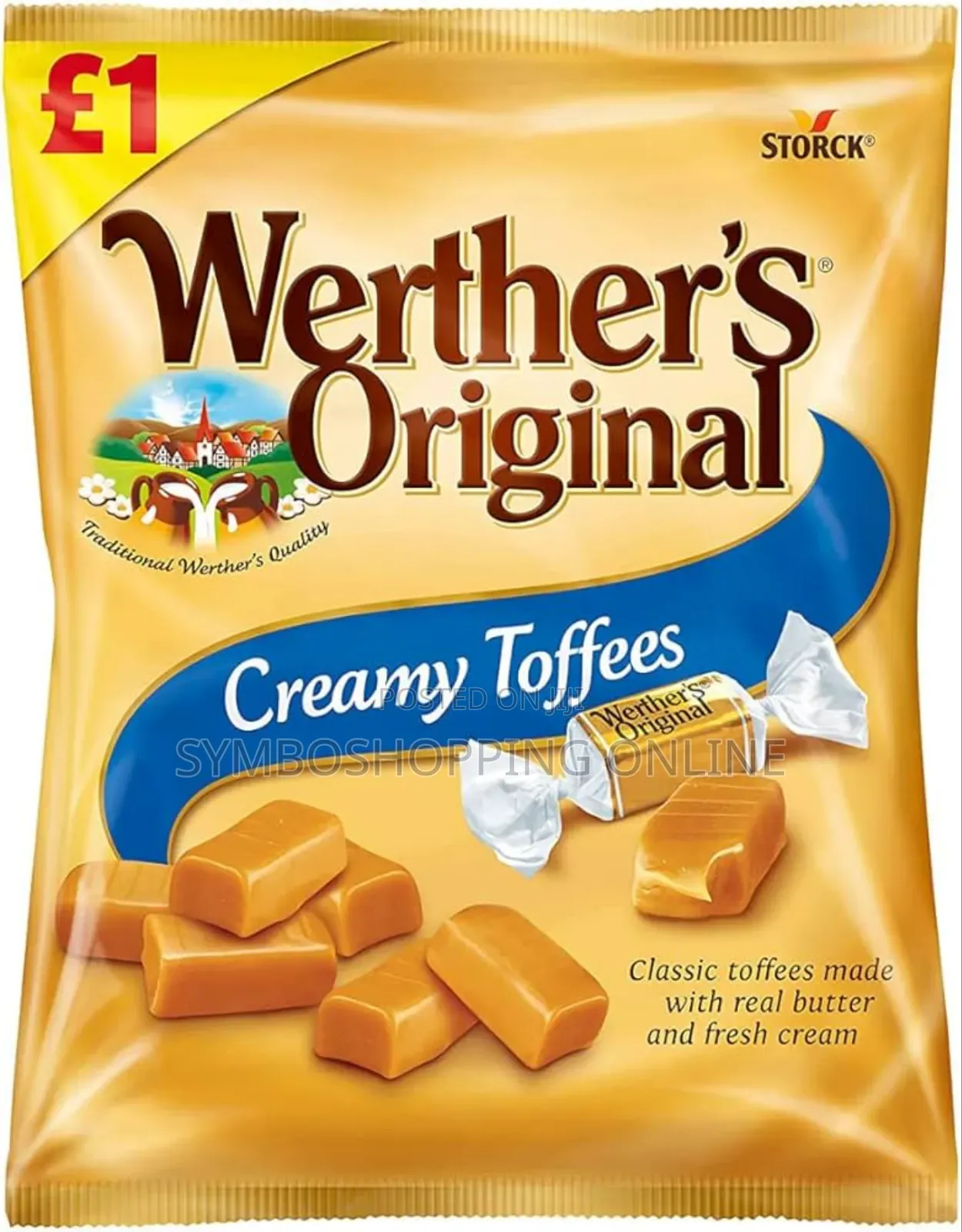 Werthers Original Creamy Toffees 110g