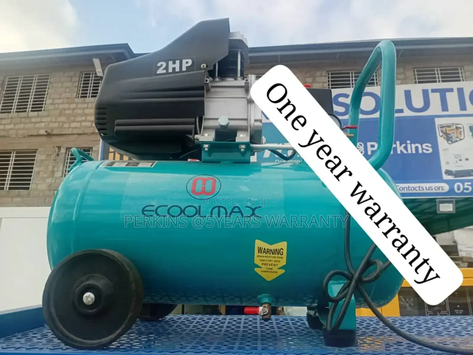 Tremendous Ecoolmax 50l Air Compressor 2hp